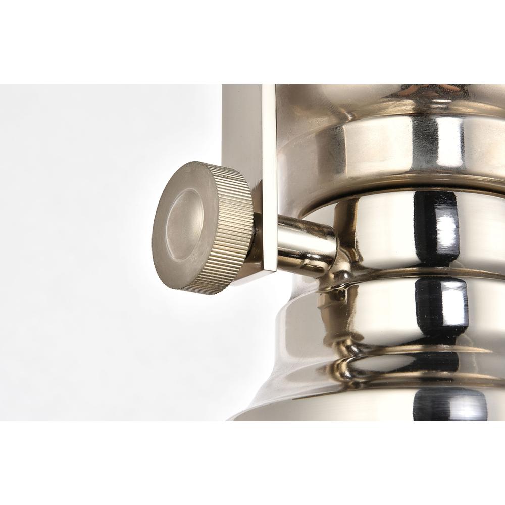Eamon Collection Pendant D13 H13.3 Lt:1 polished Nickel Finish. Picture 4