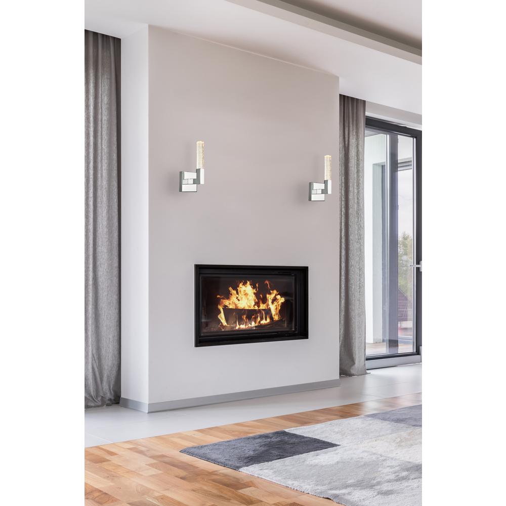 Noemi 6 inch Adjustable LED Wall Sconce in Chrome. Picture 8