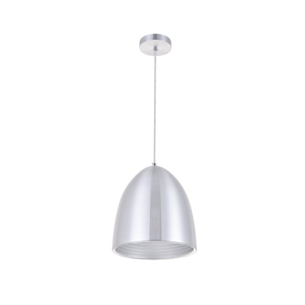 Circa 1 Light Burnished Nickel Pendant. Picture 7