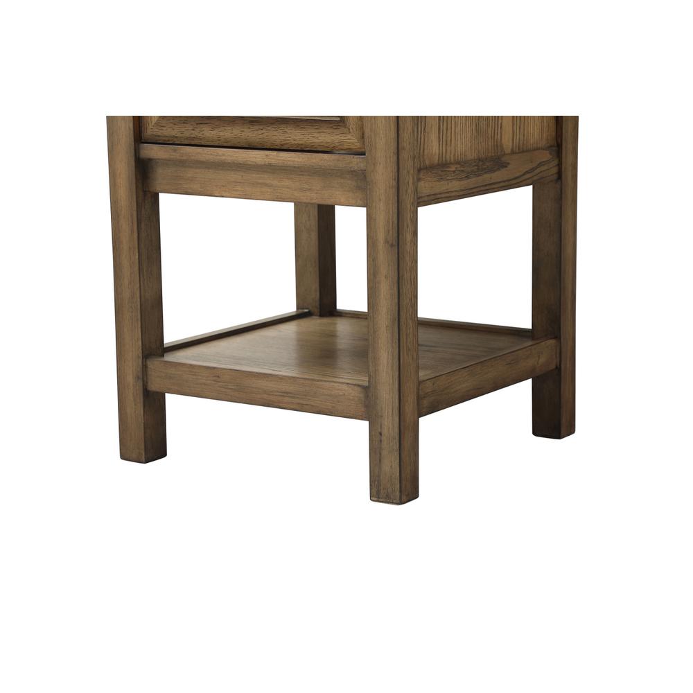 19 inch Single bathroom vanity in driftwood. Picture 13