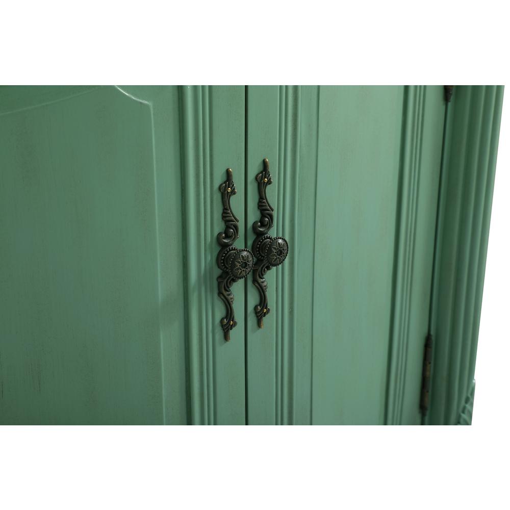 27 inch Single Bathroom vanity in vintage mint. Picture 12