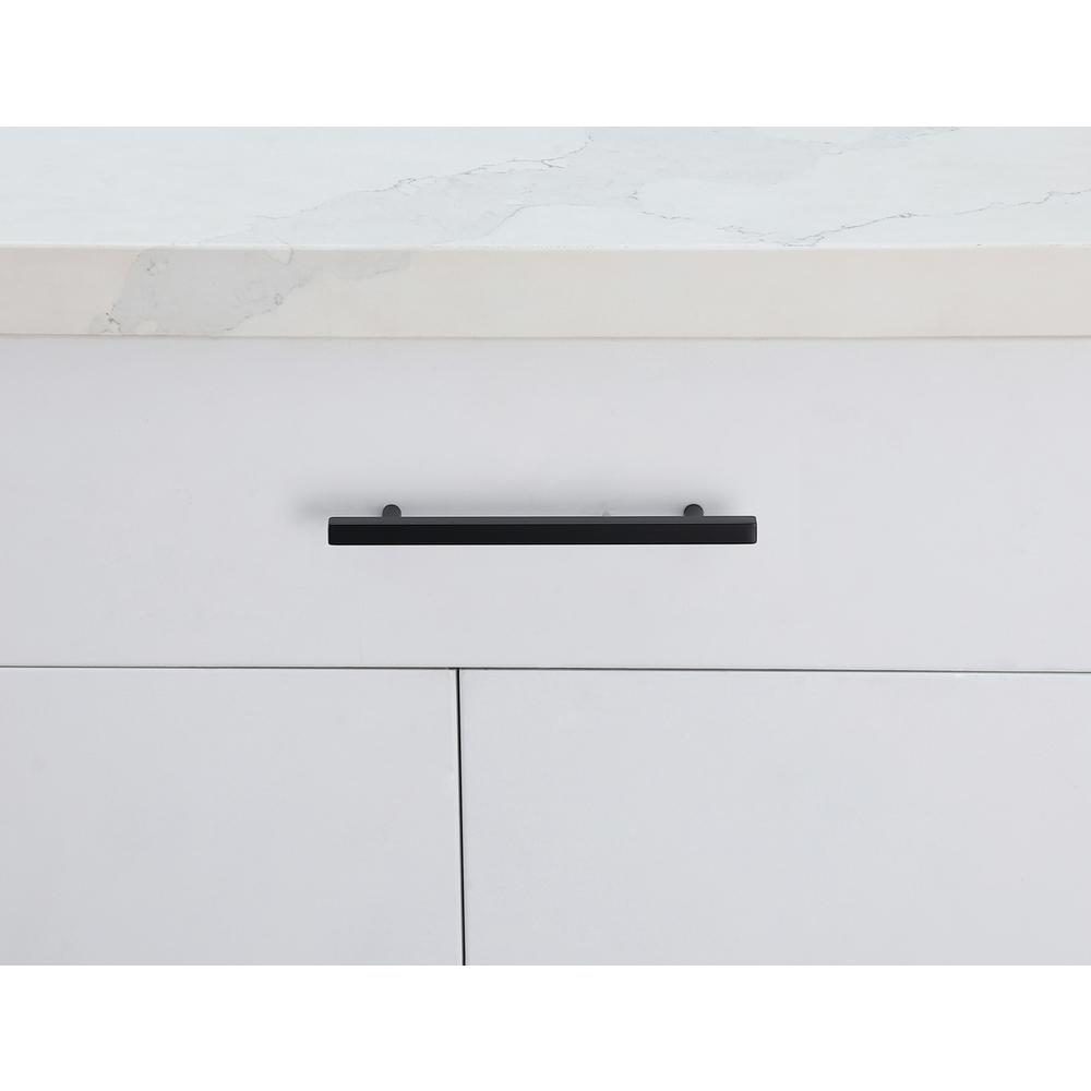 Dior 6-5/16" Center to Center Matte Black Bar Pull Multipack (set of 10). Picture 6