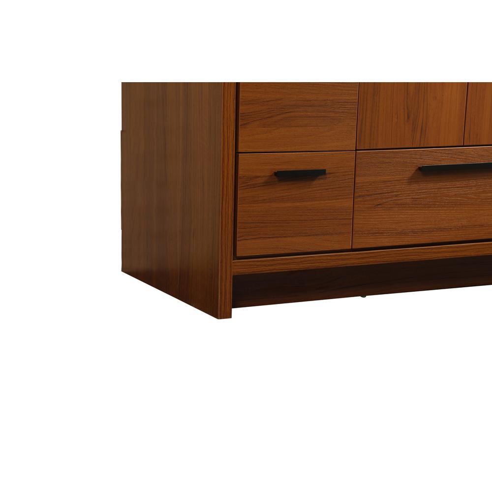 36 inch Single bathroom vanity in Teak. Picture 13