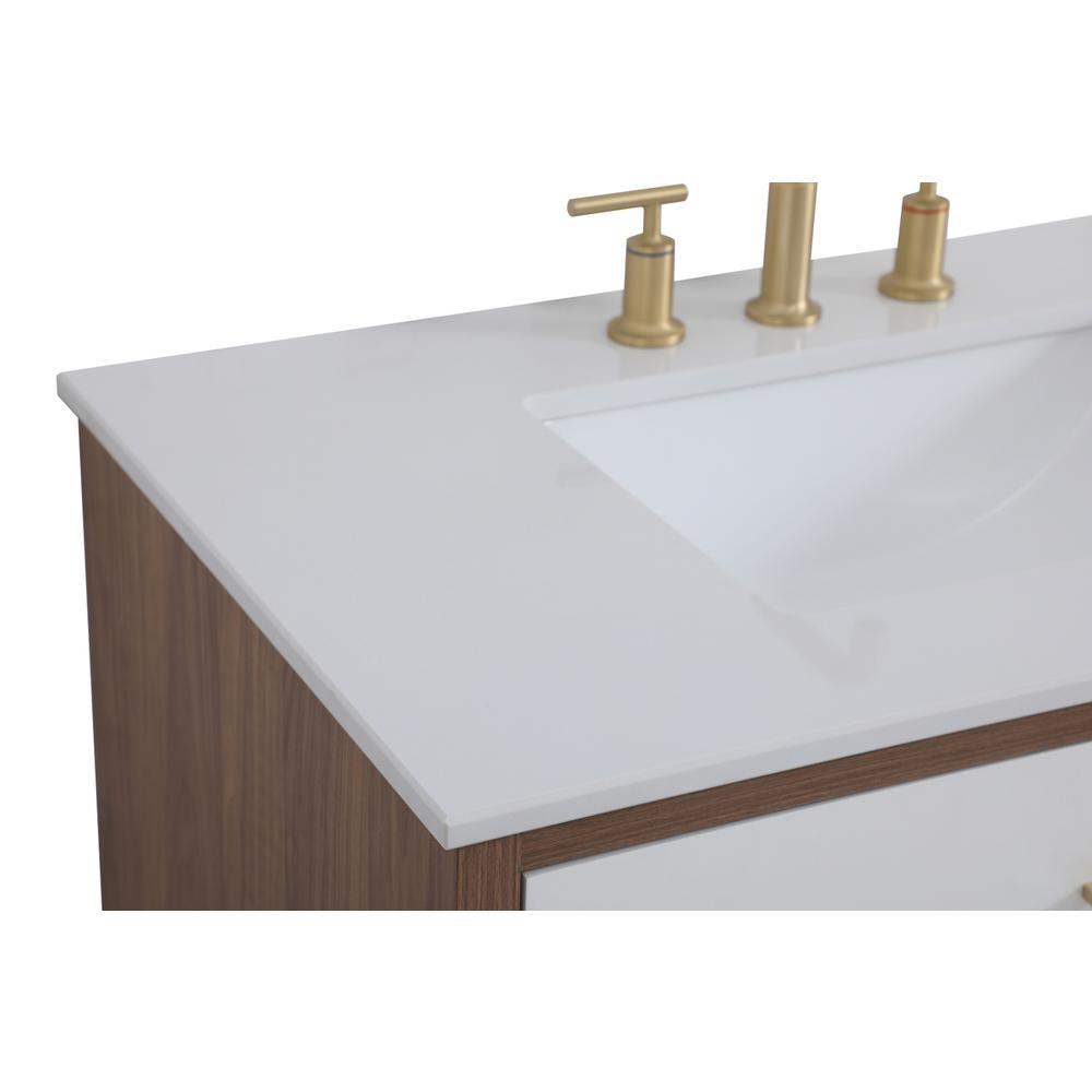 36 inch bathroom vanity in White. Picture 10