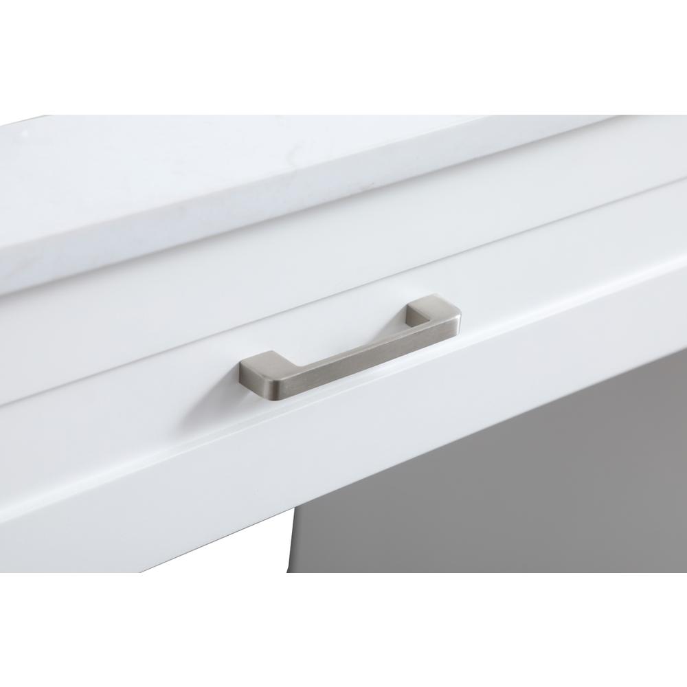 54 Inch ADA Compliant Bathroom Vanity In White. Picture 12
