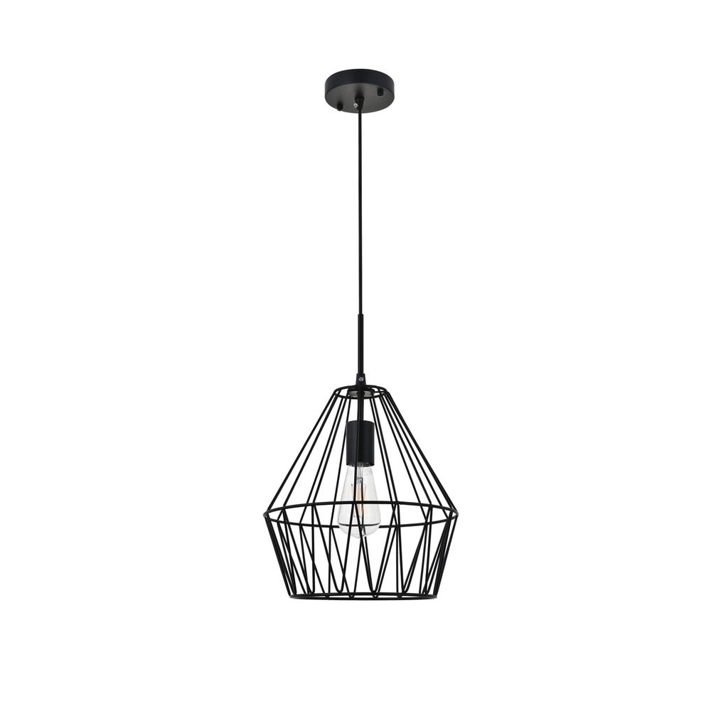 Candor 1 light black Pendant. Picture 2