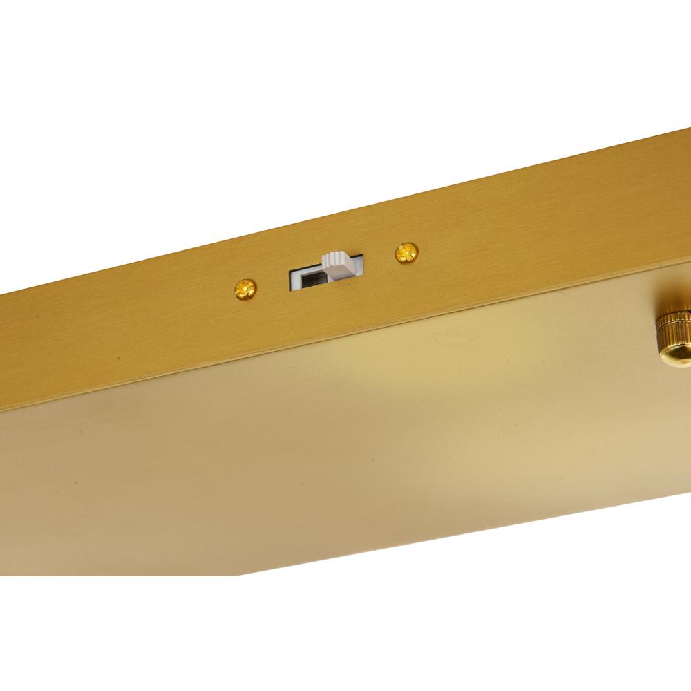 Noemi 48 inch Adjustable LED Pendant in Satin Gold. Picture 8