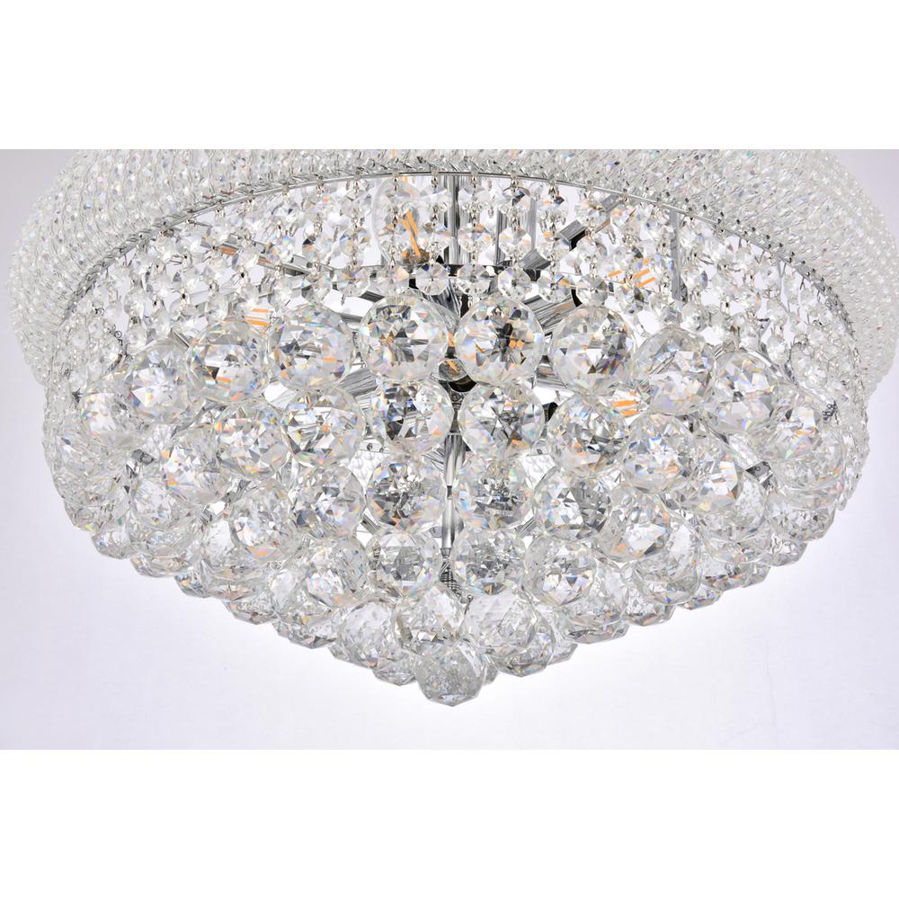 Primo 14 light Chrome Chandelier Clear Royal Cut Crystal. Picture 3