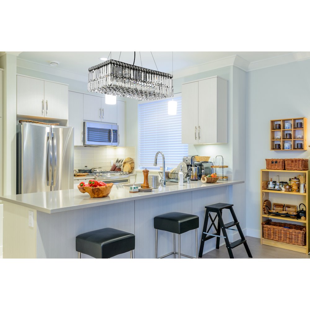 Maxime 24 Inch Black Chandelier. Picture 2