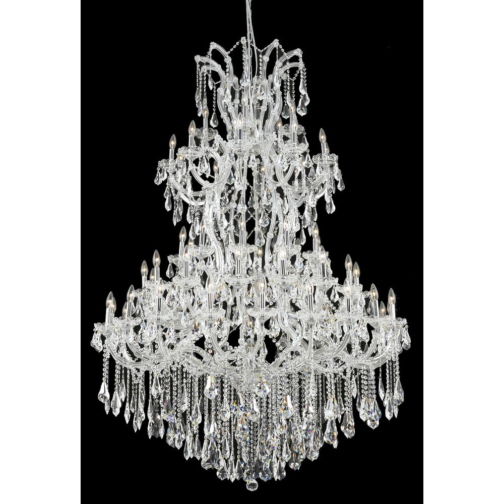 Maria Theresa 61 light Chrome Chandelier Clear Royal Cut Crystal. Picture 1