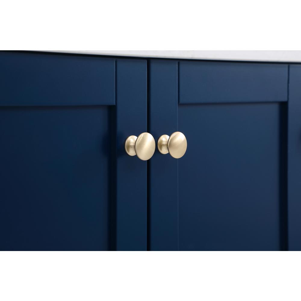 48 inch Single Bathroom Vanity in Blue. Picture 12