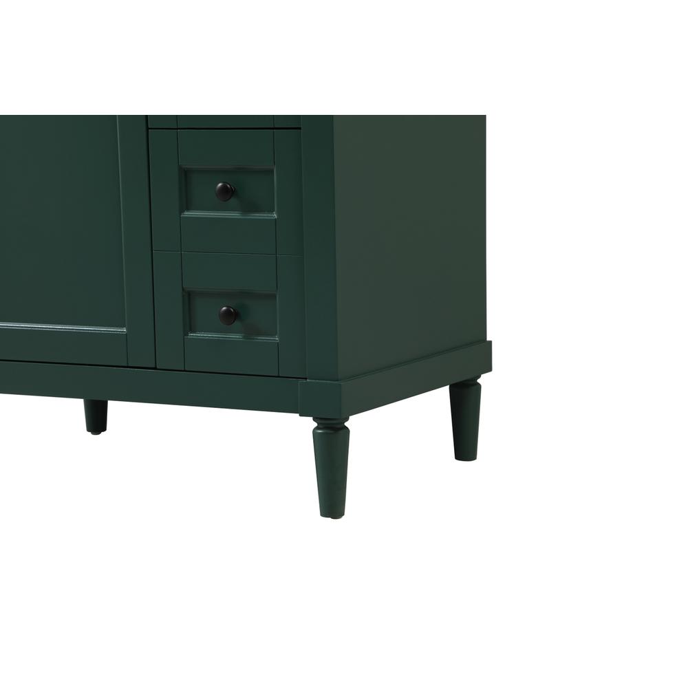 32 inch Single bathroom vanity in green. Picture 13