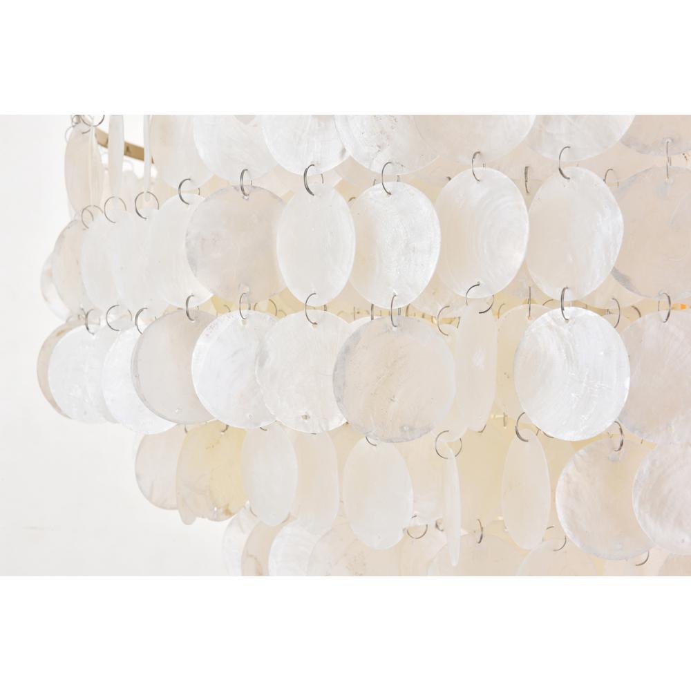 Selene 6 light Brass Pendant. Picture 9