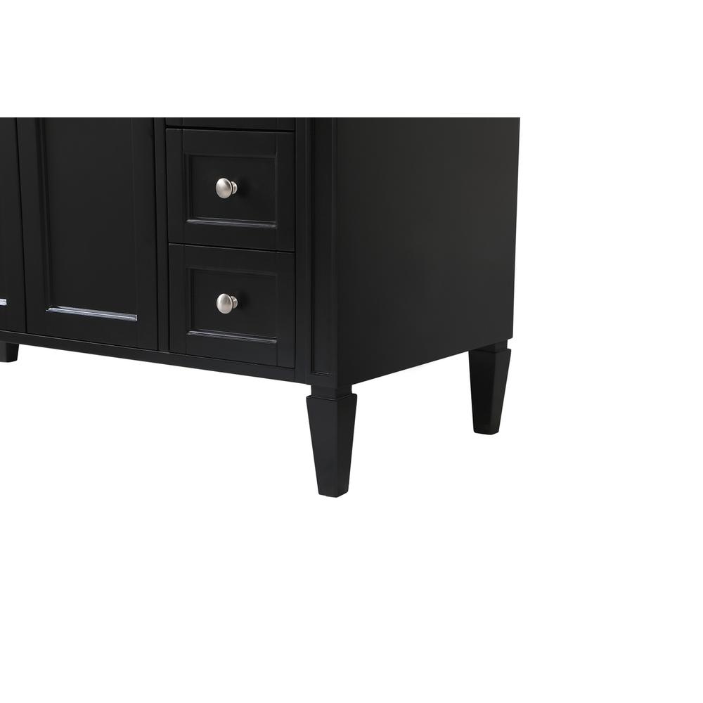 48 inch Single bathroom vanity in Black. Picture 13