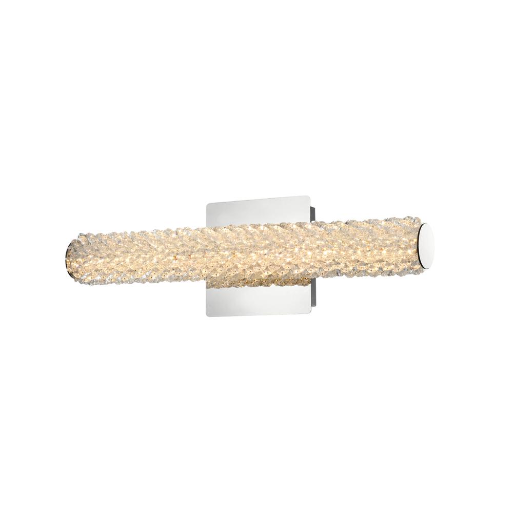 Bowen 18 inch Adjustable LED Wall Sconce in Chrome. Picture 2