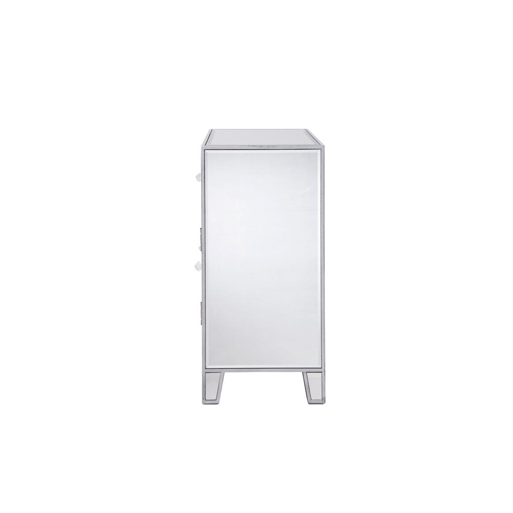 1 Drawer 2 Doors Cabinet 28 in. x 13-1/4 in. x 28-1/4 in. in silver paint. Picture 8