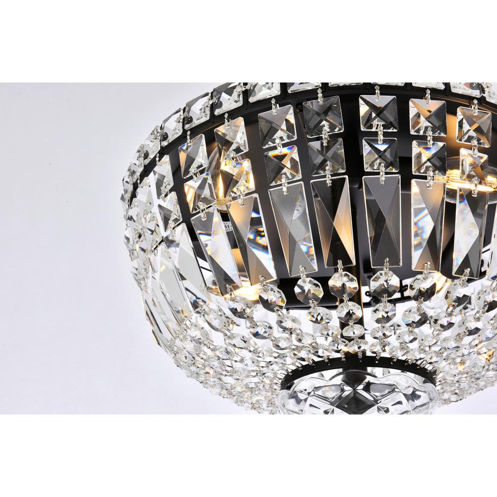 Tranquil 14 inch black flush mount. Picture 4
