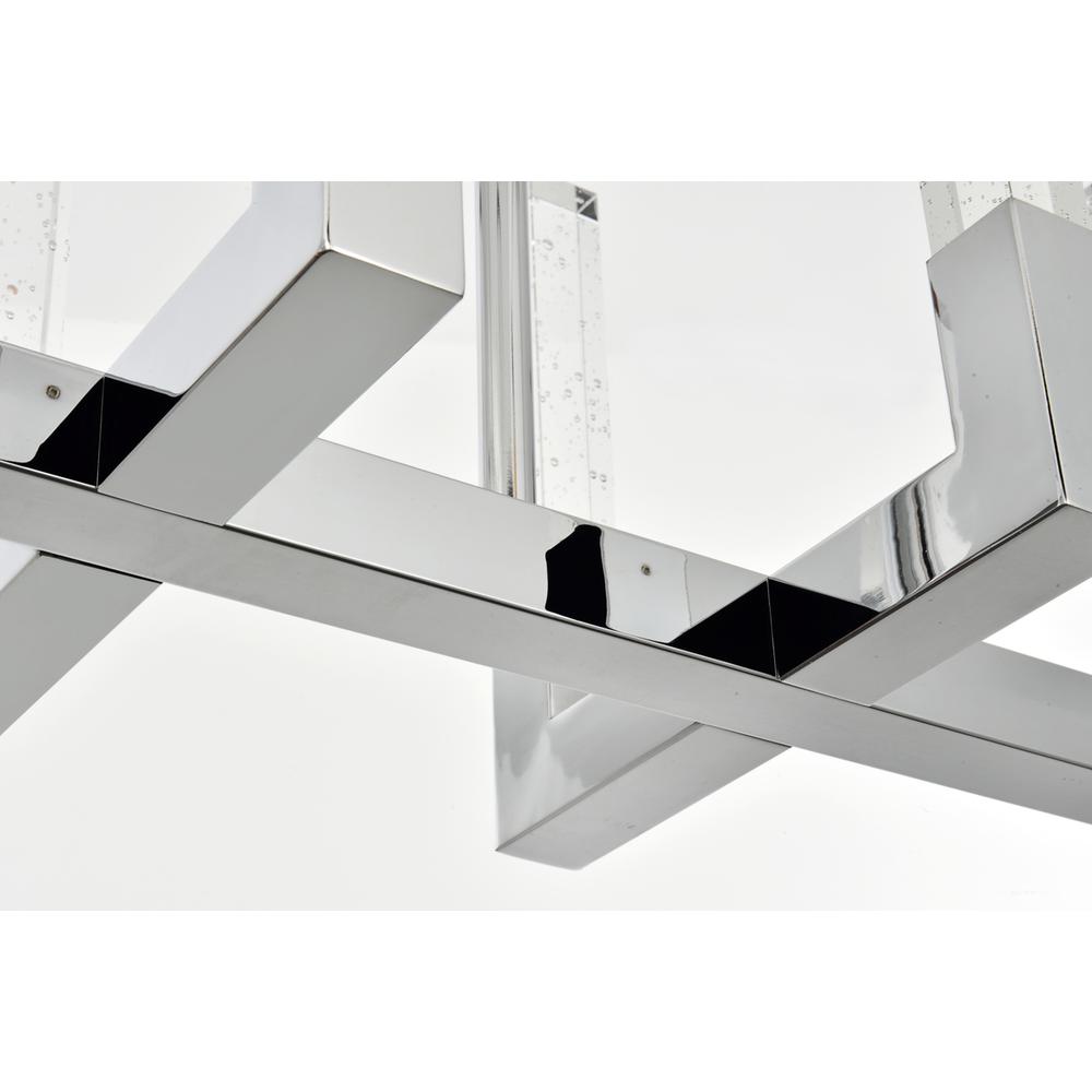 Noemi 42 inch Adjustable LED Pendant in Chrome. Picture 6