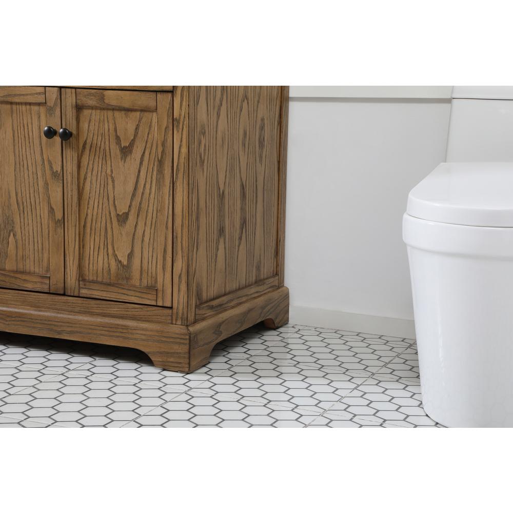 60 inch double bathroom vanity in driftwood. Picture 6