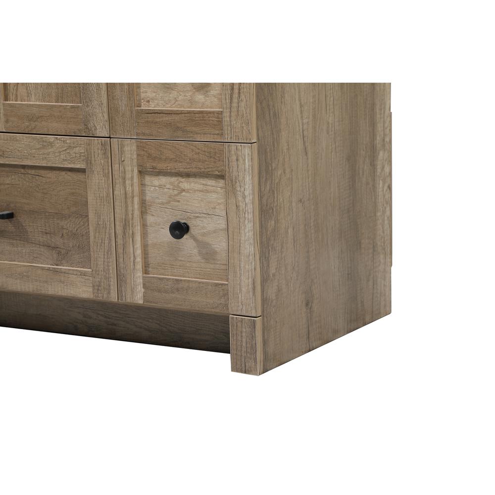 32 inch Single bathroom vanity in natural oak. Picture 13
