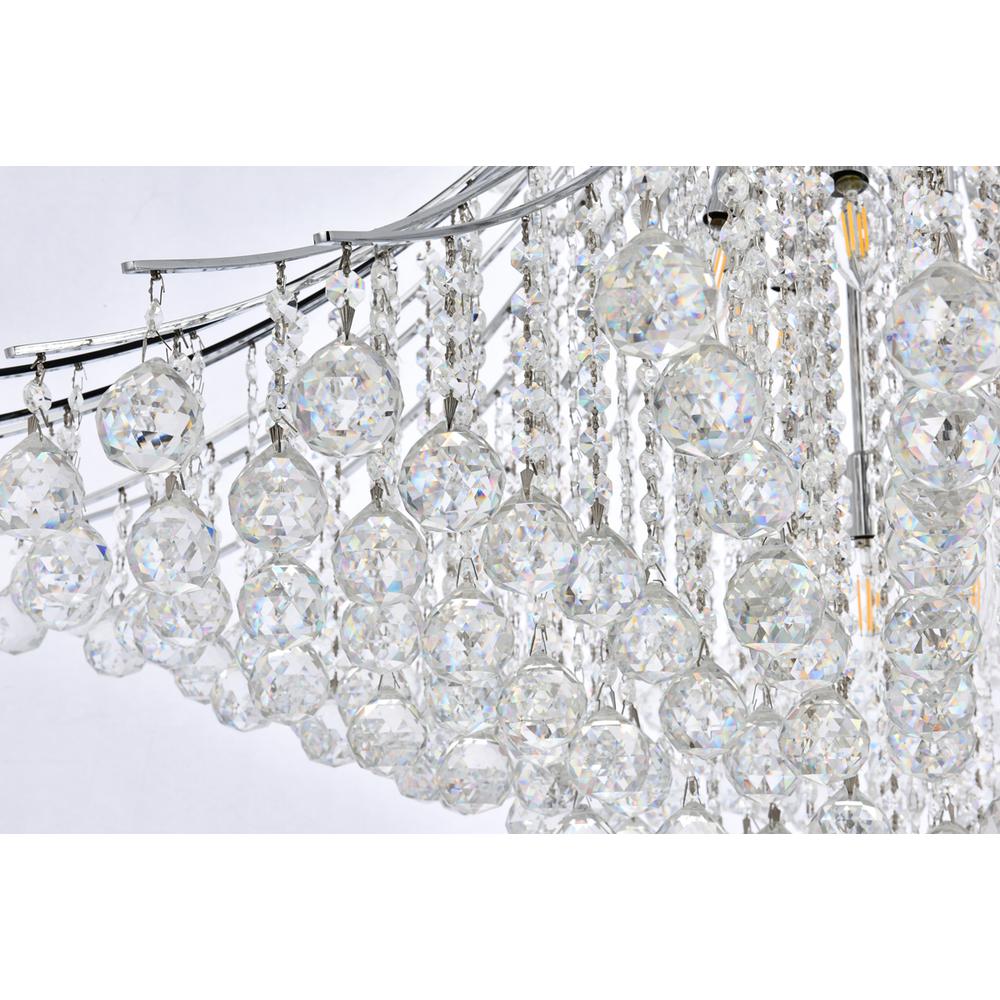 Toureg 20 light Chrome Chandelier Clear Royal Cut Crystal. Picture 3