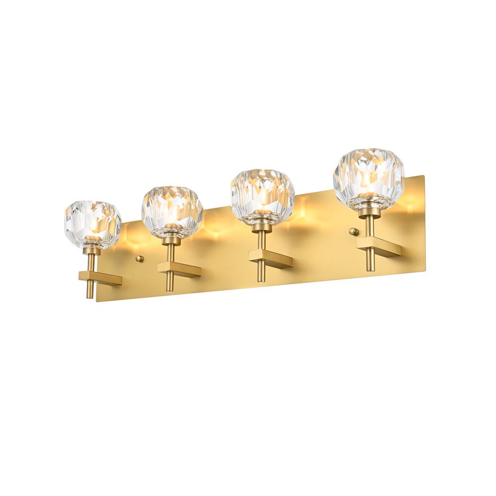 Graham 4 Light Wall Sconce in Gold. Picture 2