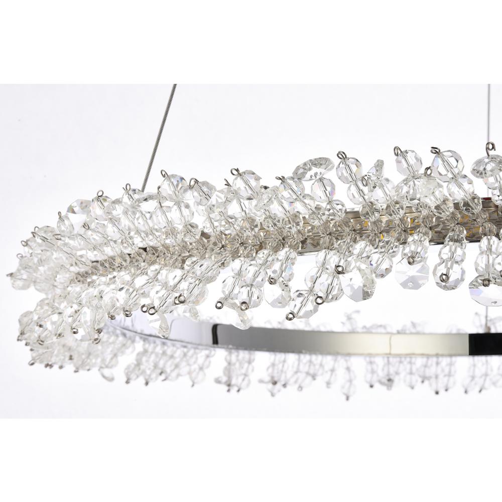 Laurel LED 26 inch Chrome pendant. Picture 5