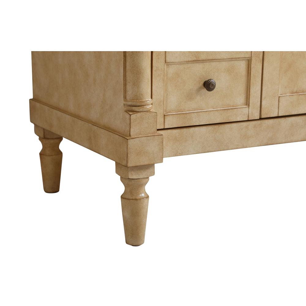 48 inch Single Bathroom vanity in Antique Beige. Picture 13