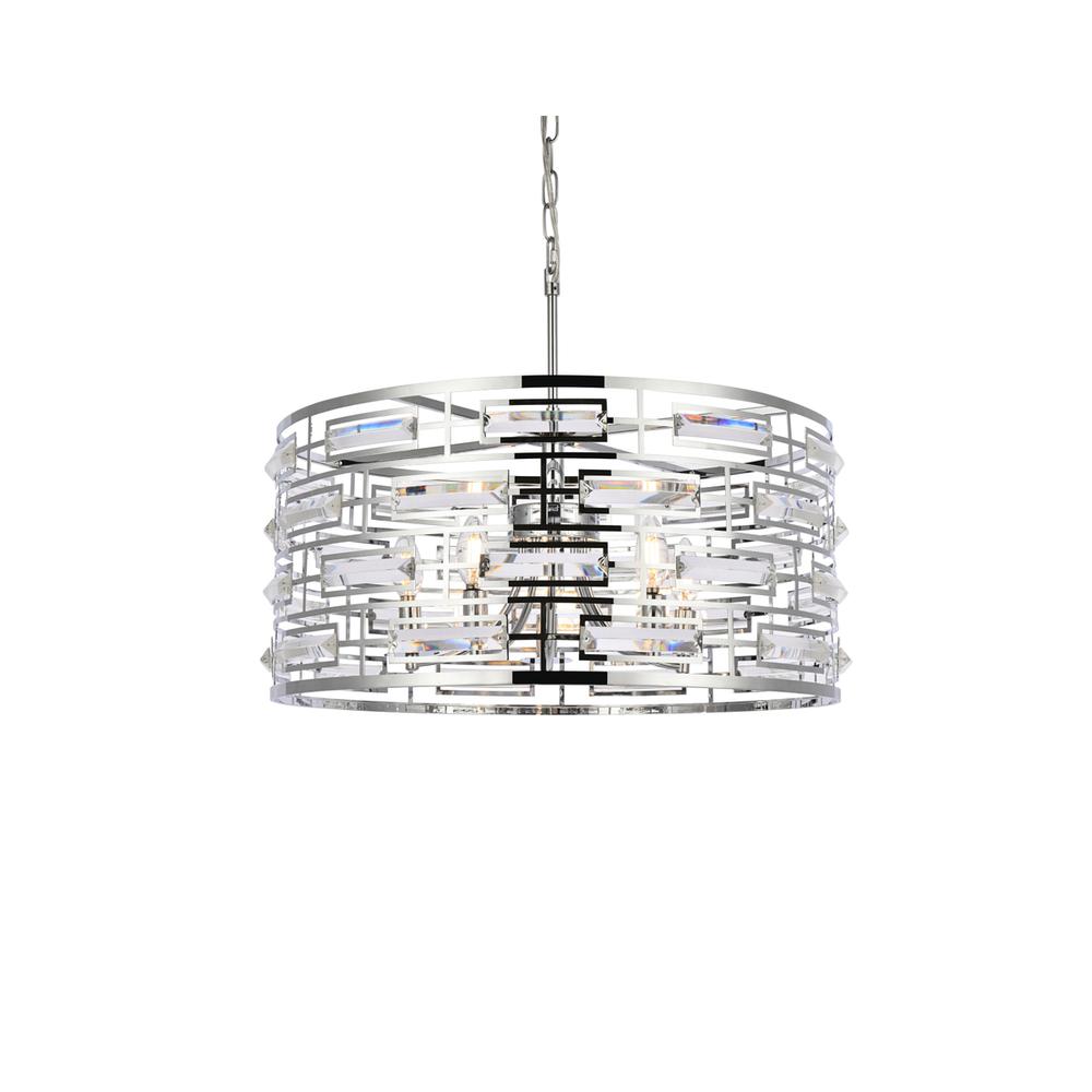 Kennedy 24 inch pendant in chrome. Picture 2