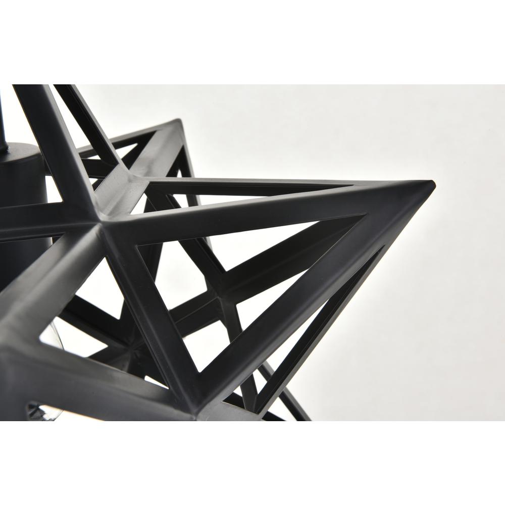 Nocturne 1 light black Pendant. Picture 9