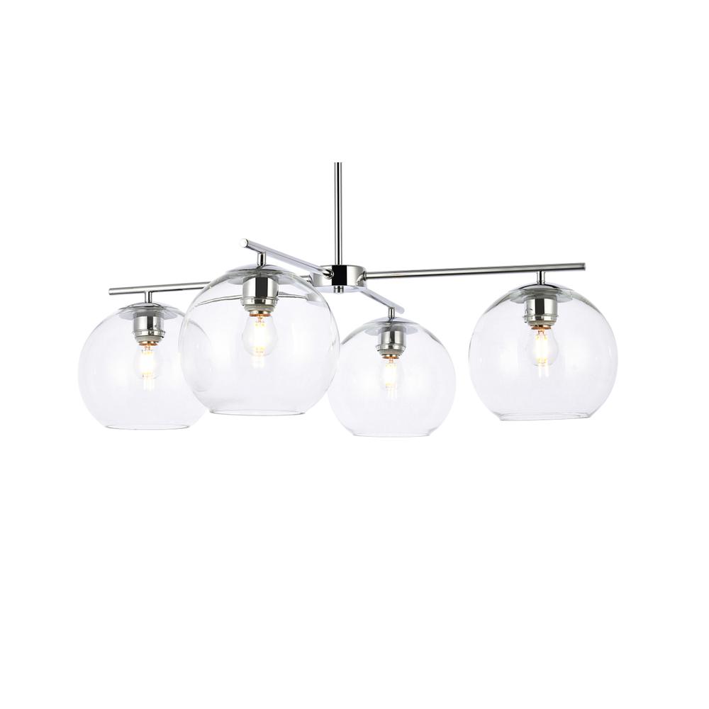 Opus 4 lights chrome pendant. Picture 2