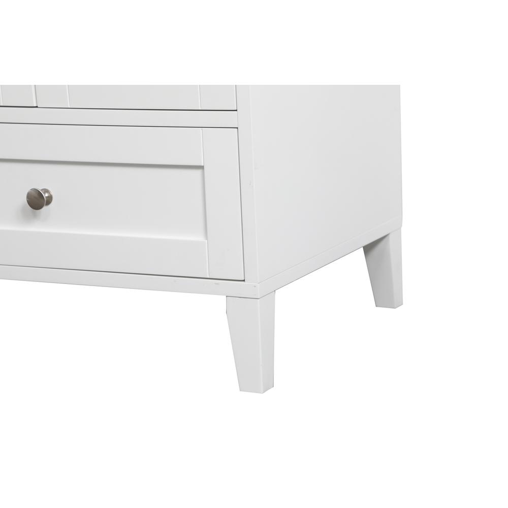 24 inch Single Bathroom Vanity in White. Picture 11