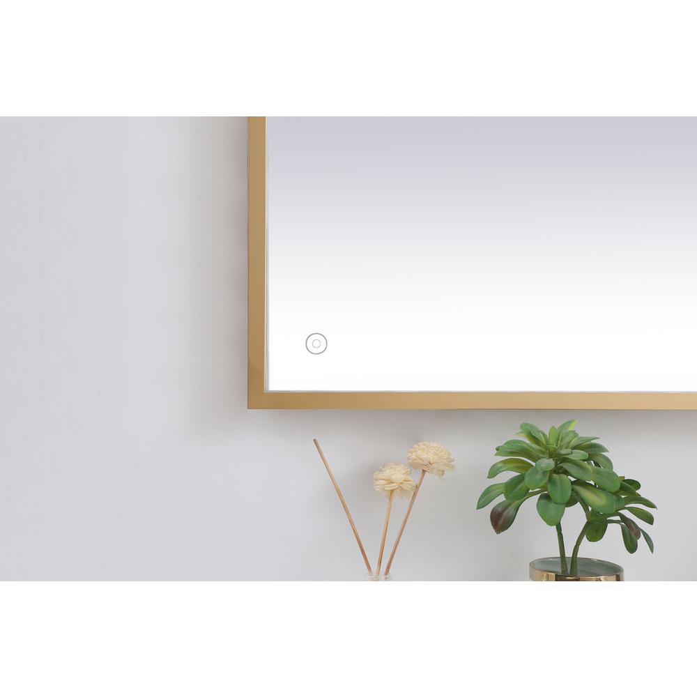 Pier 42x60 inch LED mirror with adjustable color temperature. Picture 5