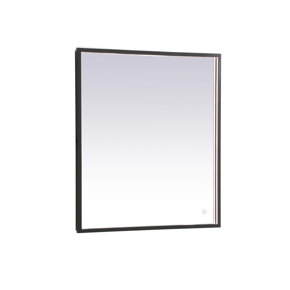 Pier 27x30 inch LED mirror with adjustable color temperature. Picture 1