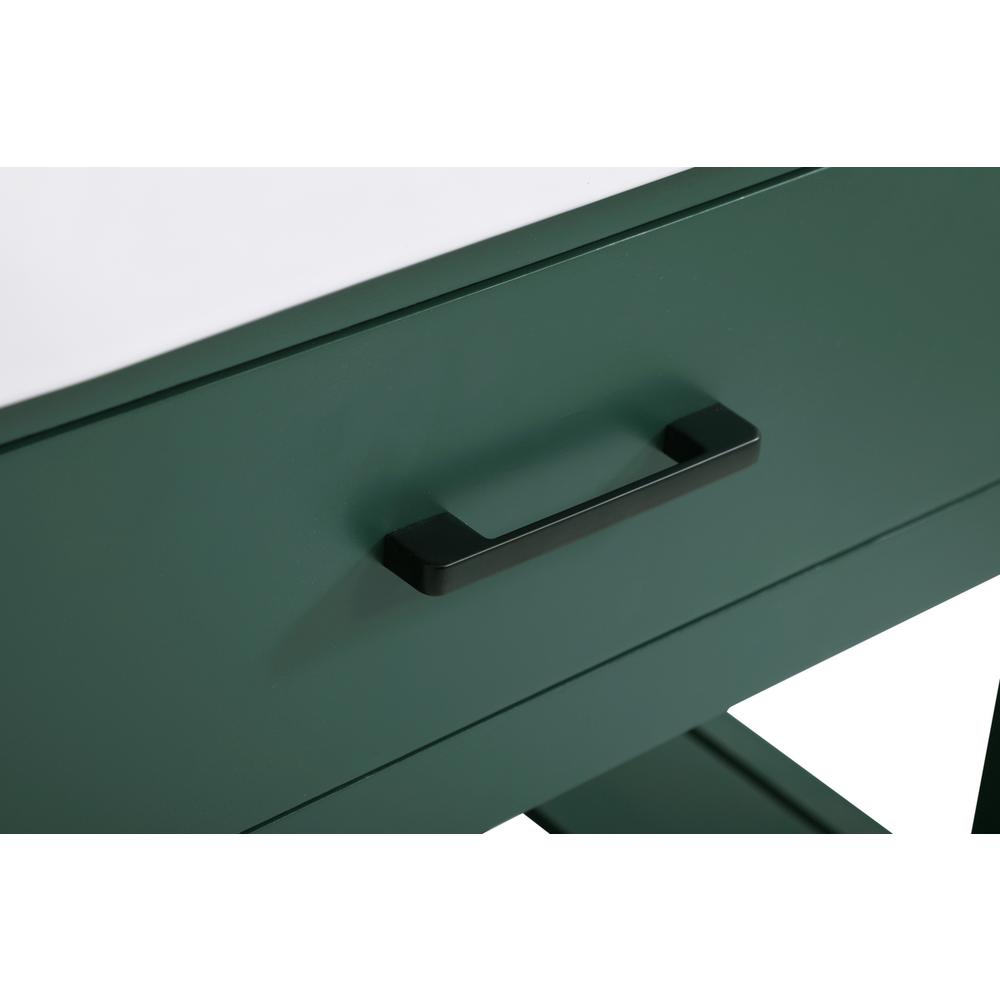 30 inch Single bathroom vanity in green with backsplash. Picture 12