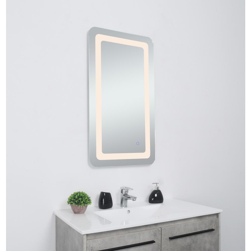 Genesis 24in x 36in soft edge LED mirror. Picture 3