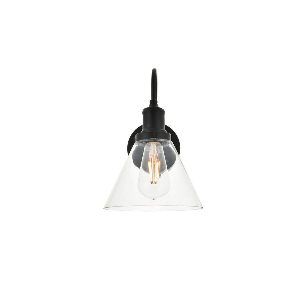 Histoire 1 light black Wall Sconce. Picture 7