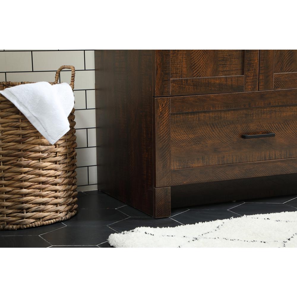 42 inch Single bathroom vanity in expresso. Picture 6