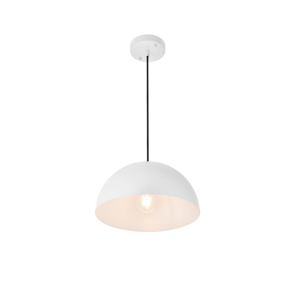 Forte 1 light White Pendant. Picture 7