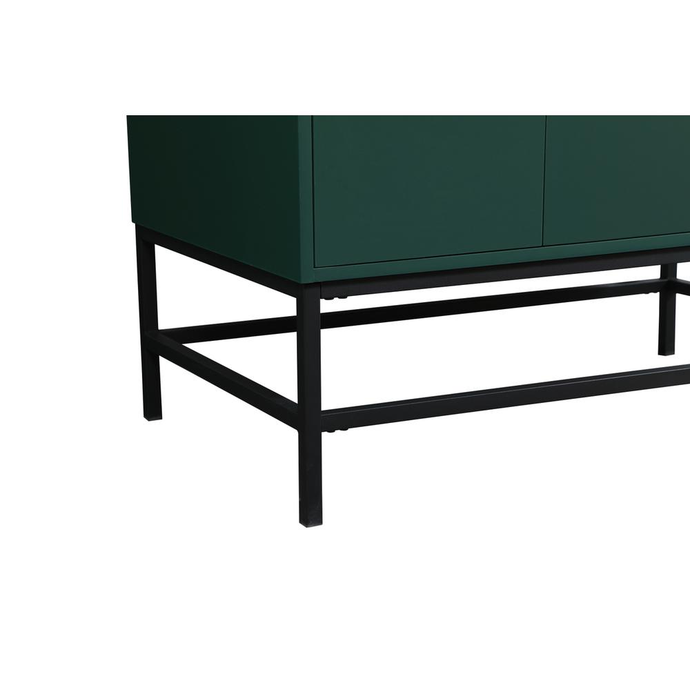36 inch Single bathroom vanity in green. Picture 12