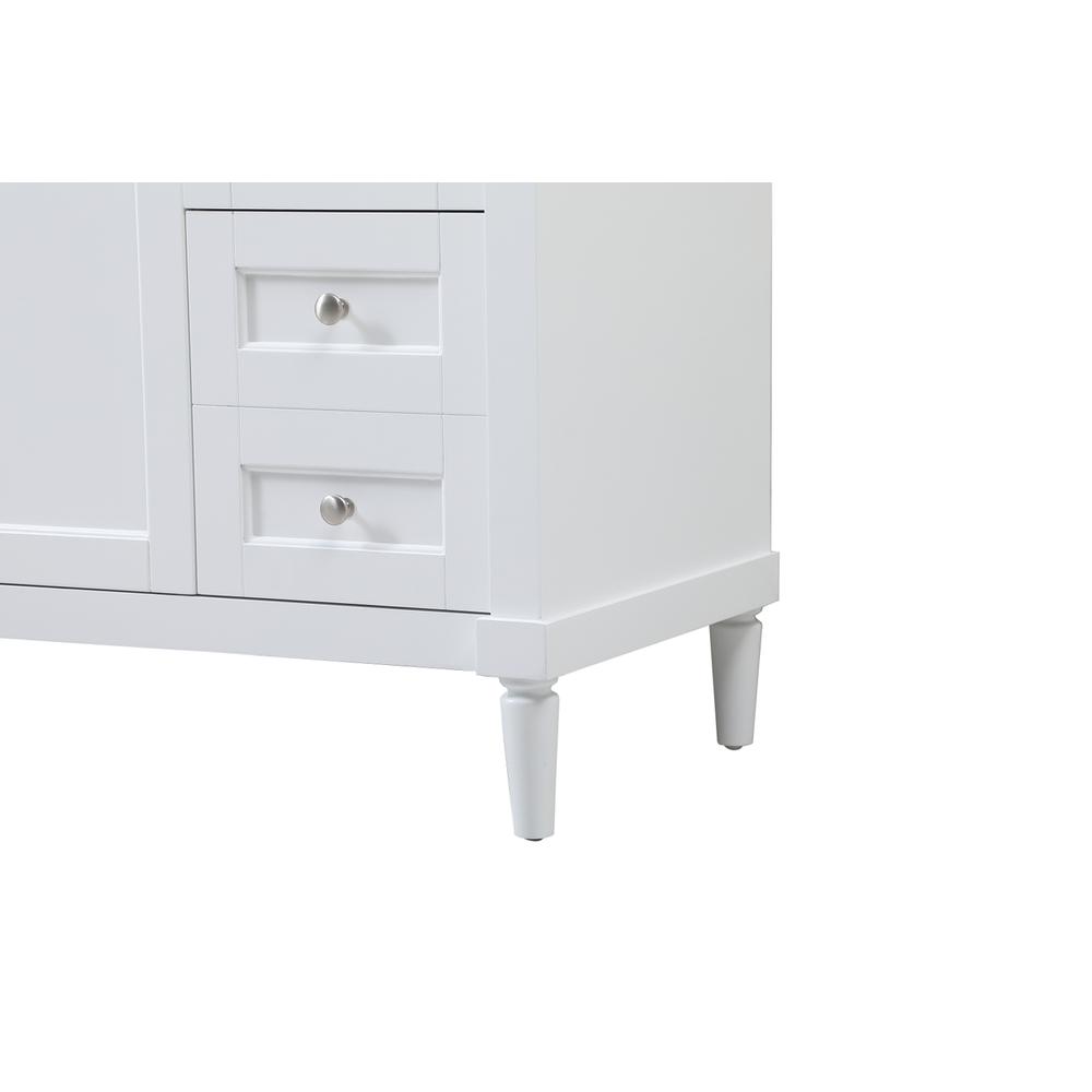42 inch Single bathroom vanity in white. Picture 13