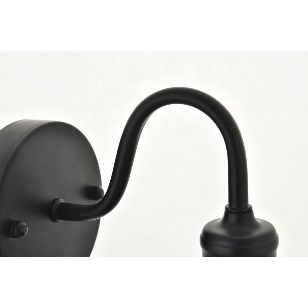 Etude 1 light black Wall Sconce. Picture 8