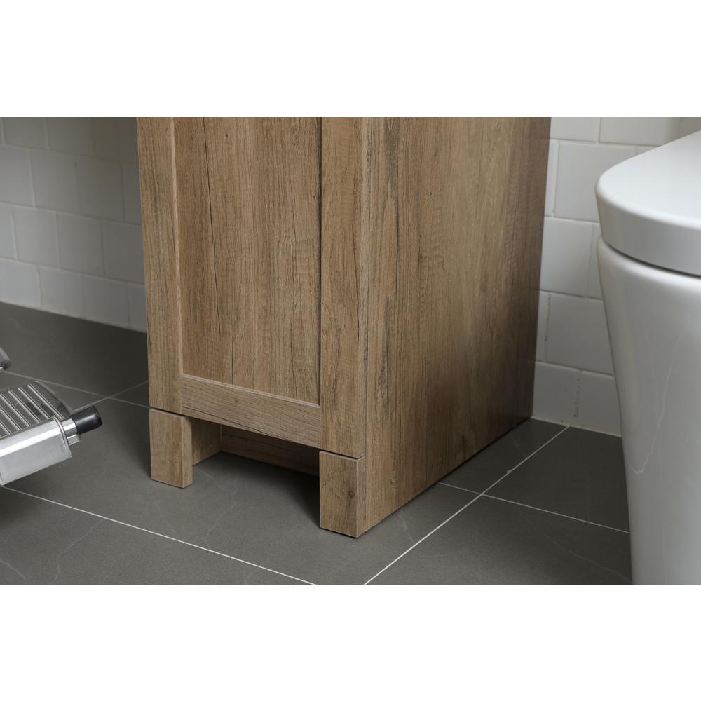 54 Inch ADA Compliant Bathroom Vanity In Natural Oak. Picture 6