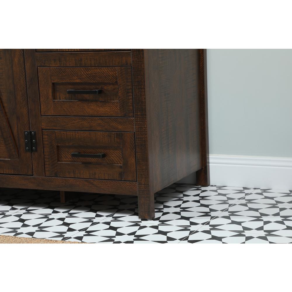 42 inch Single bathroom vanity in expresso. Picture 6