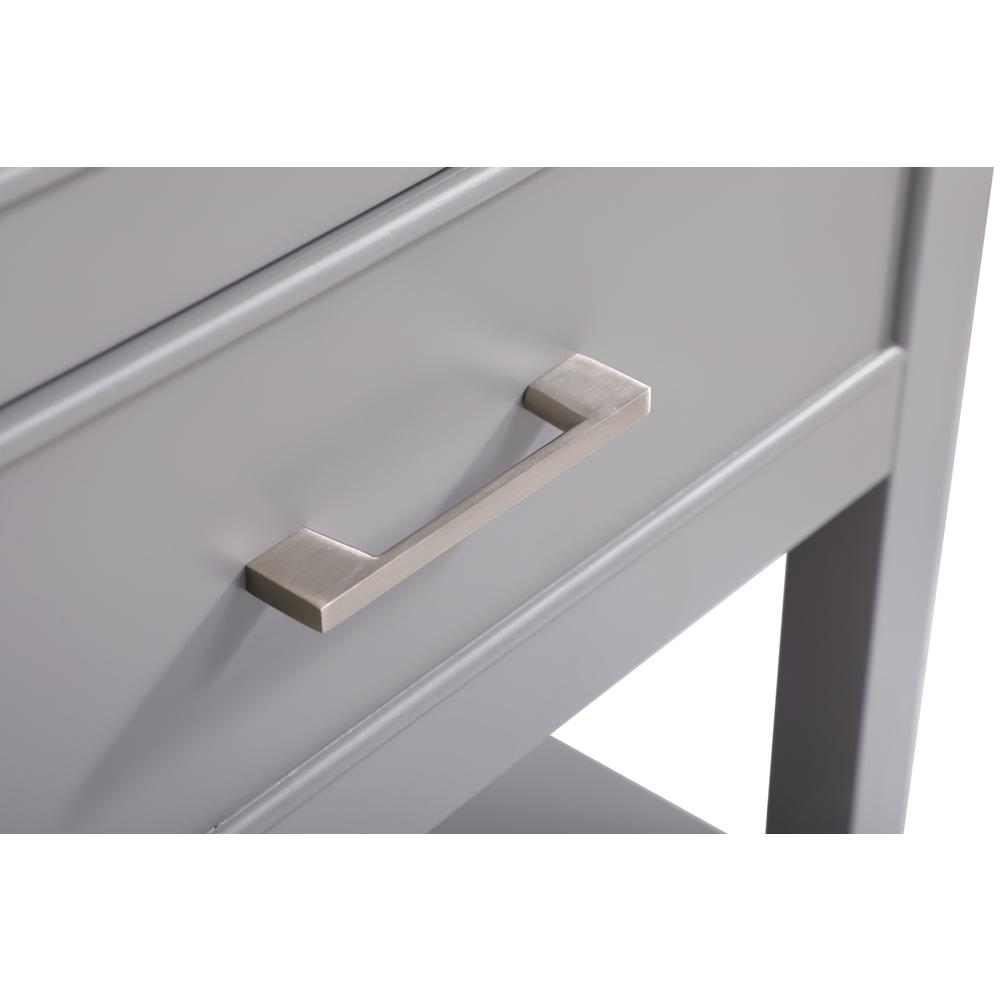 42 inch Single bathroom vanity in gray. Picture 12