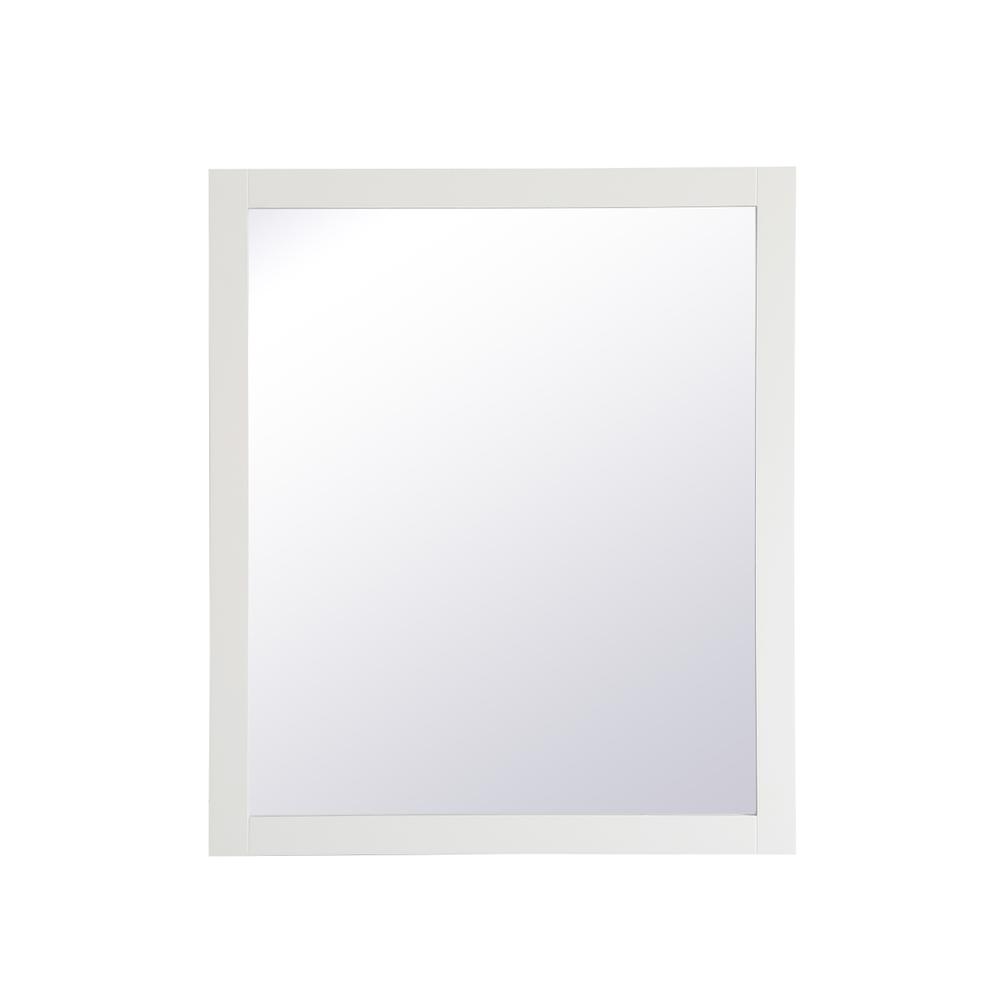 Aqua rectangle vanity mirror 42 inch in White. Picture 7