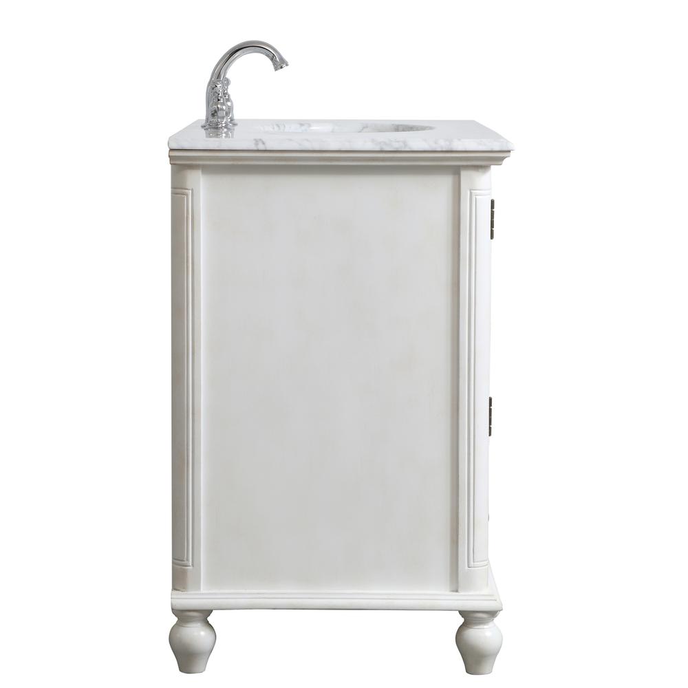36 inch Single Bathroom Vanity in Antique White. Picture 13