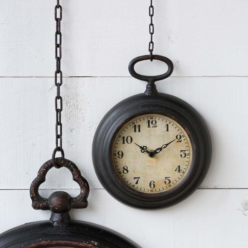 Pocket Watch Wall Clock Small. Picture 1