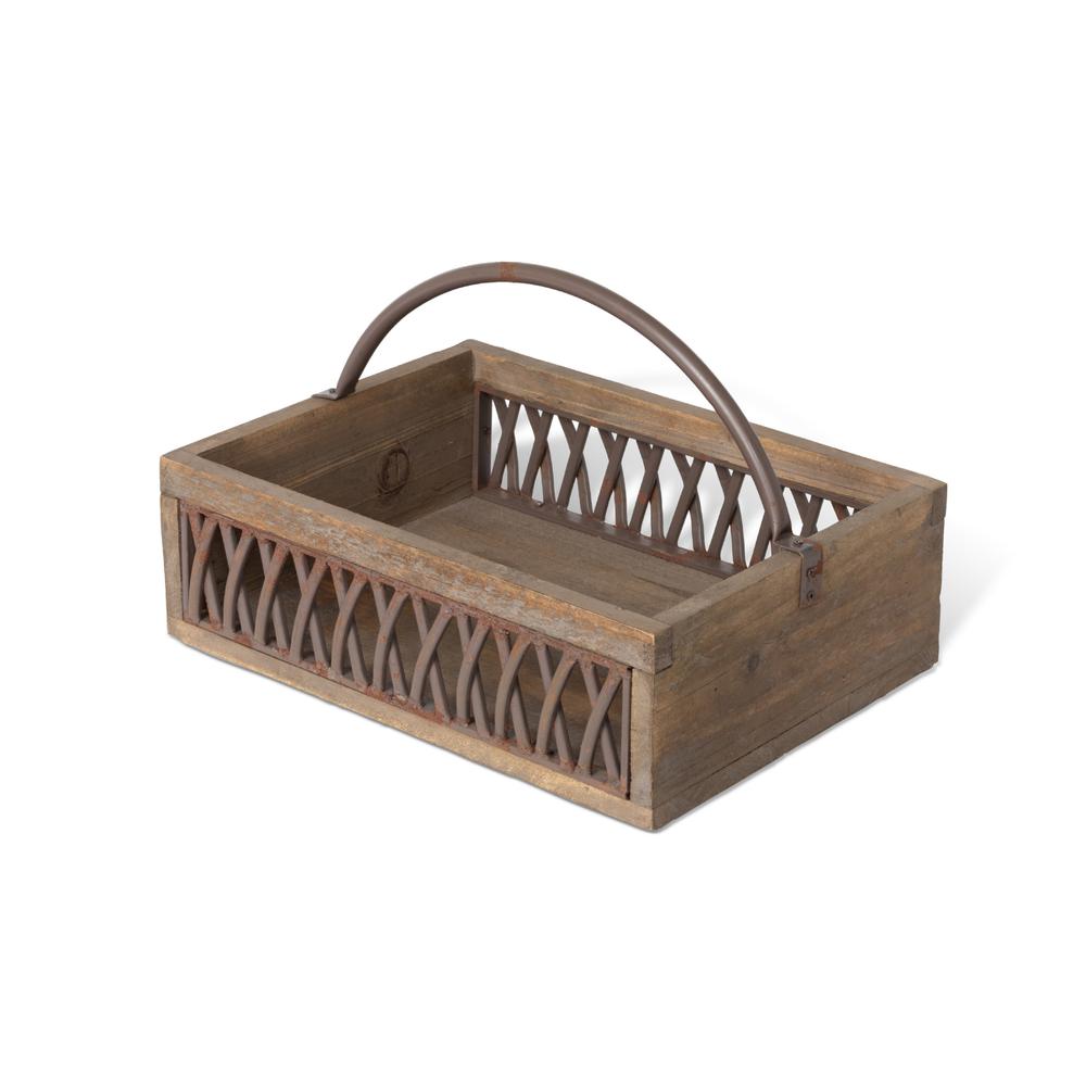Iron Lattice Garden Trug. Picture 1