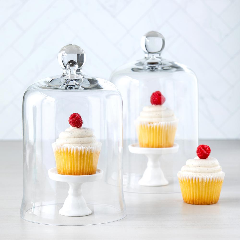 Candle Cover Bell Jar 6" x 9". Picture 1